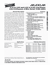 DataSheet MAX11608 pdf